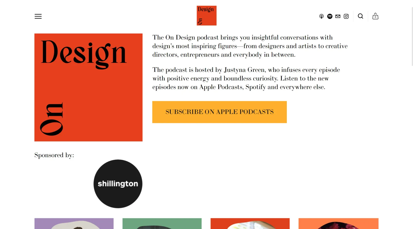 On Design screenshot