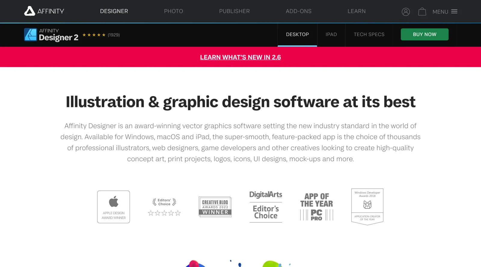 Affinity Designer screenshot