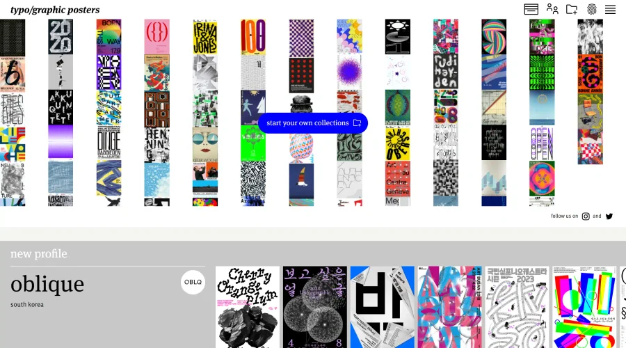 typo/graphic posters