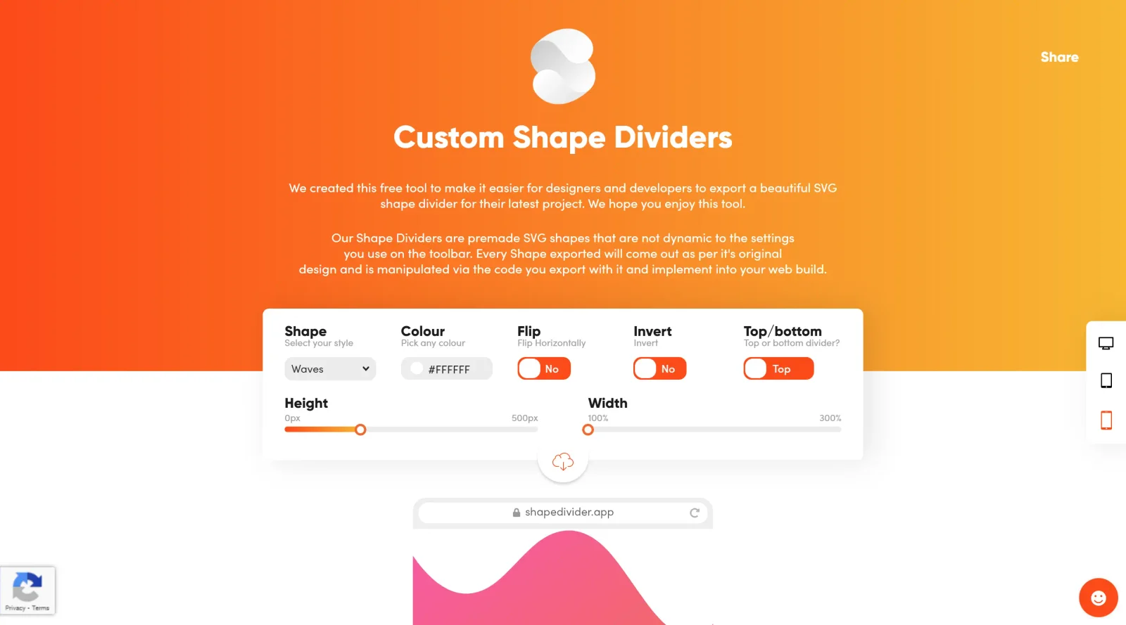 Shape Divider screenshot
