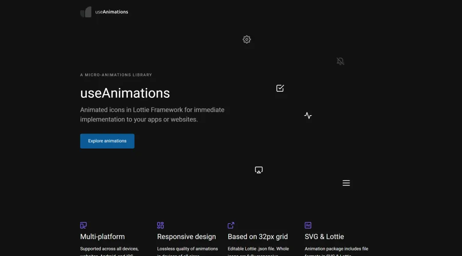 useAnimations