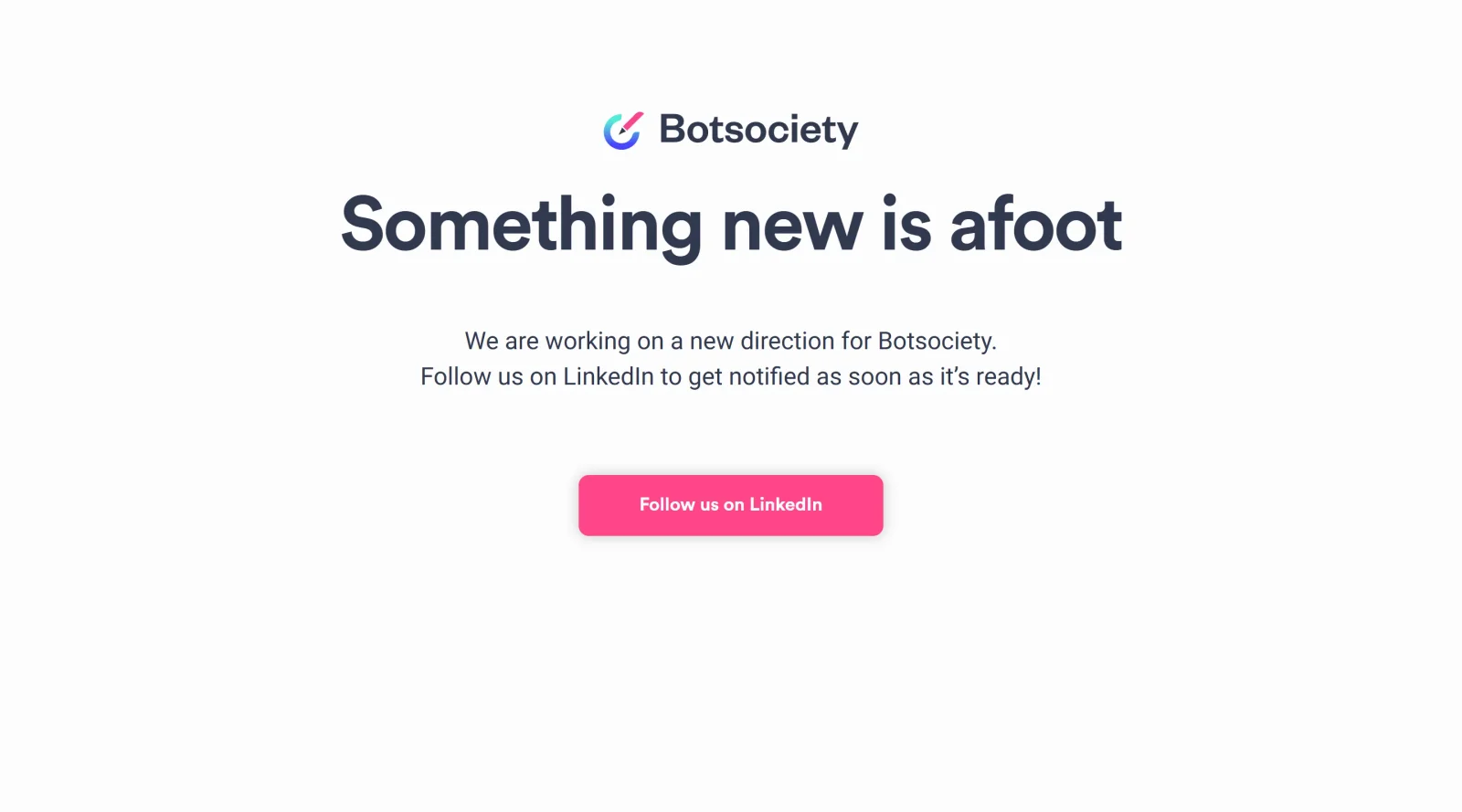 Botsociety screenshot