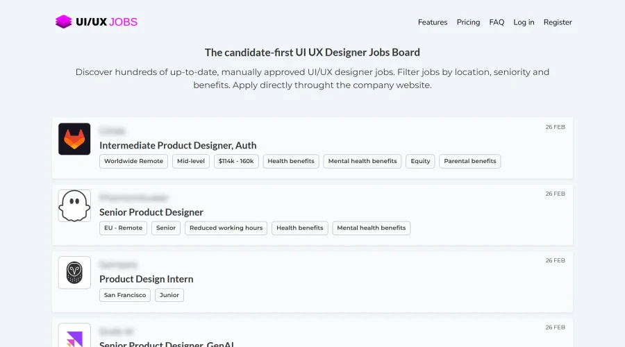 UI & UX Designer Jobs