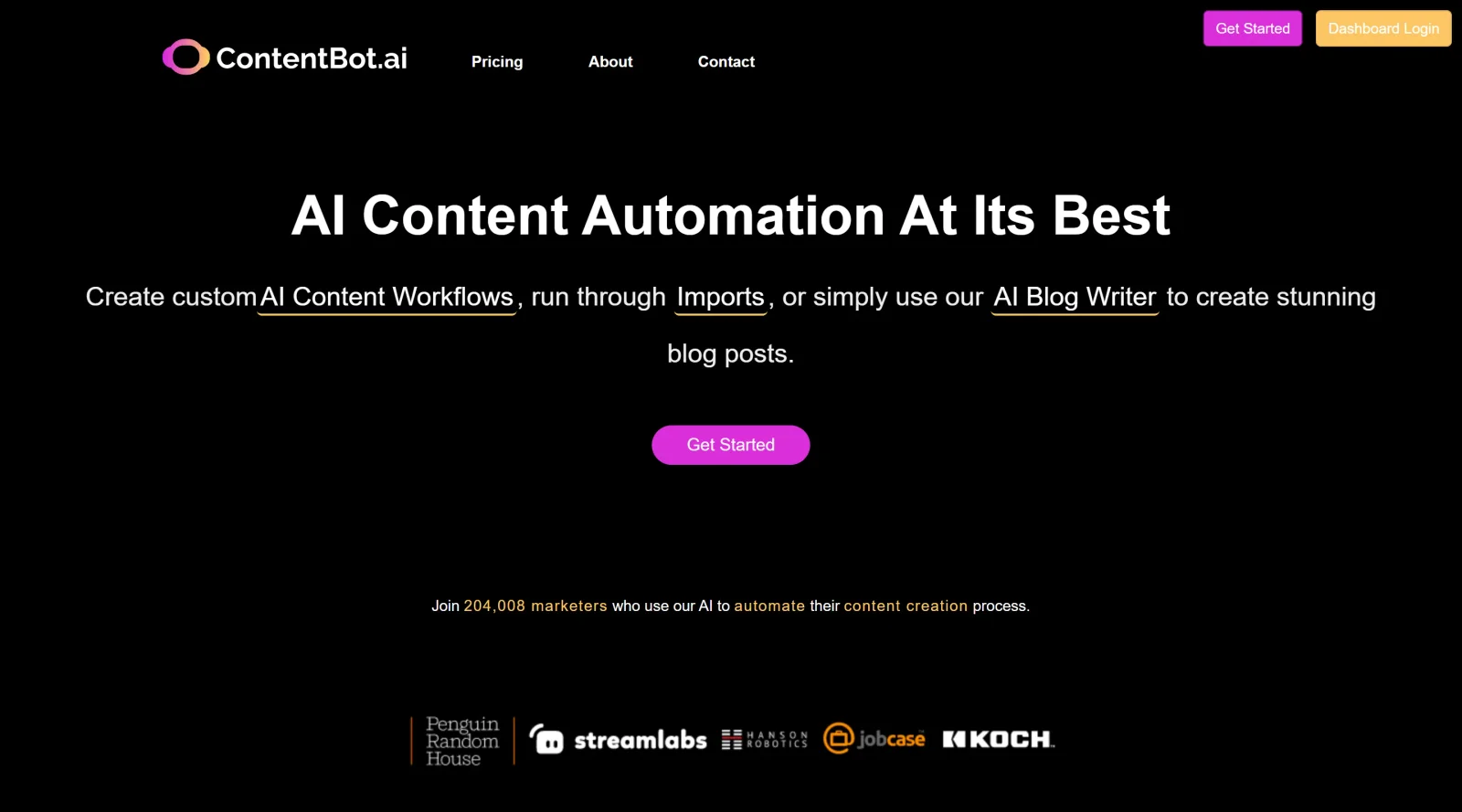 ContentBot.ai screenshot