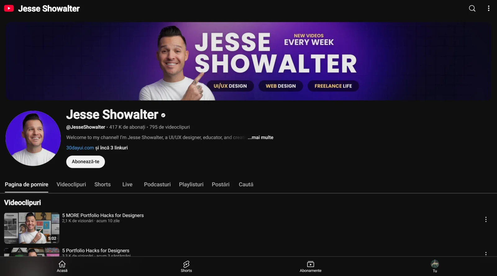 Jesse Showalter screenshot