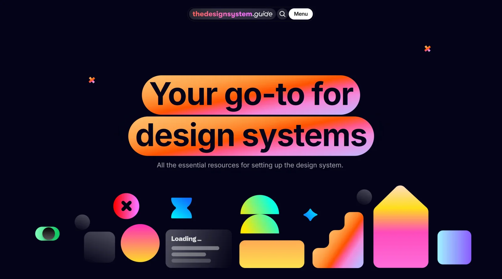 The Design System Guide screenshot