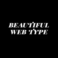 Beautiful Web Type
