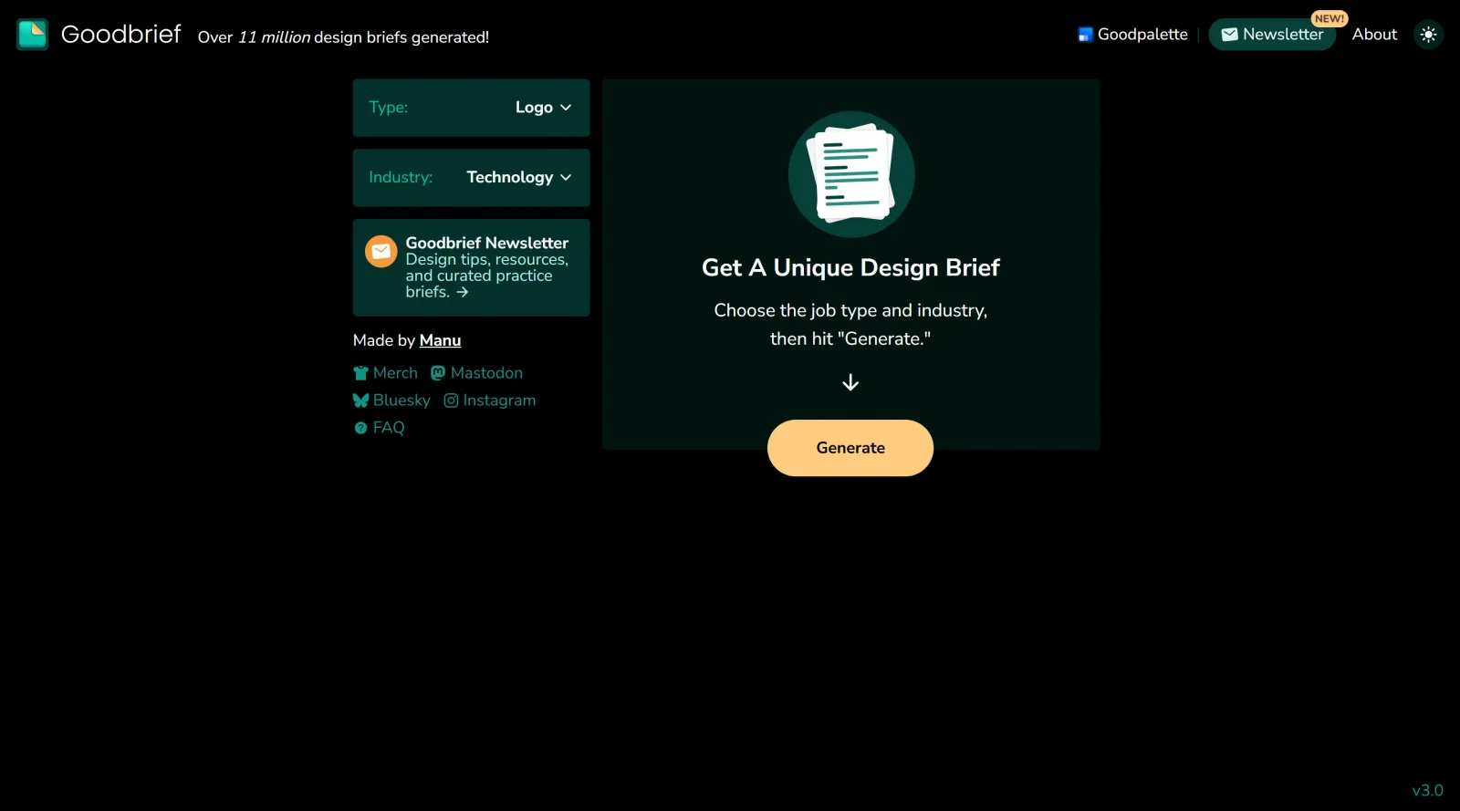 Good Briefs screenshot