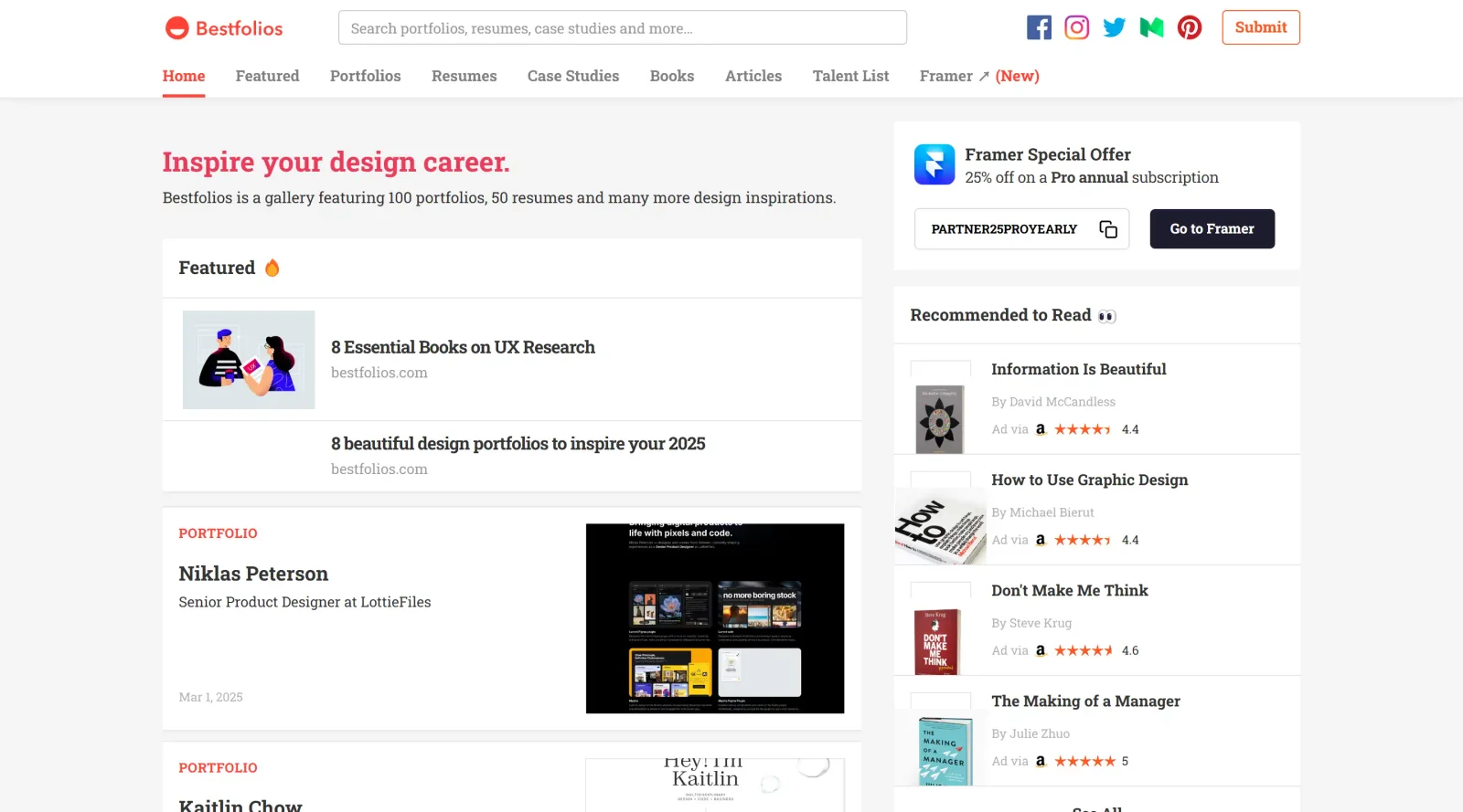 Bestfolios screenshot