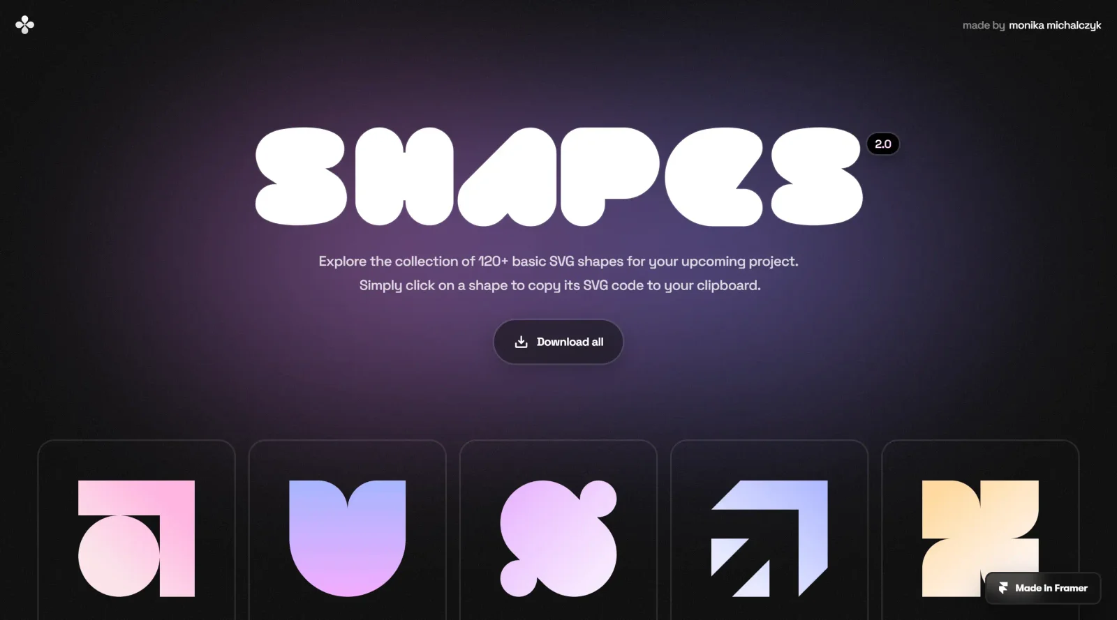 Shapes screenshot