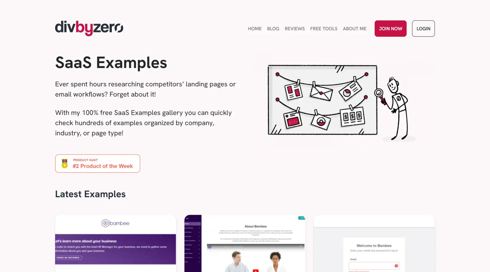 SaaS Examples screenshot