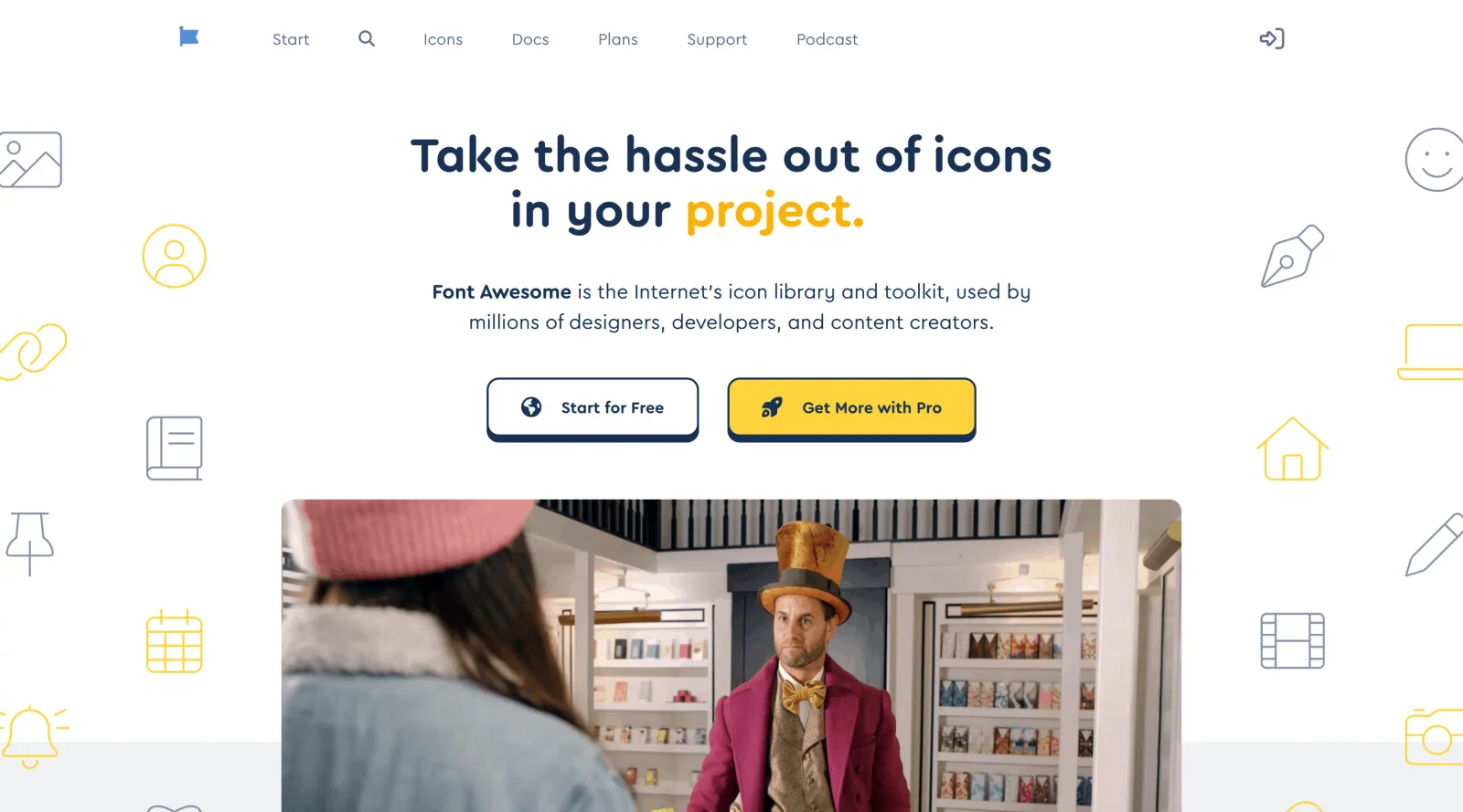 Font Awesome screenshot
