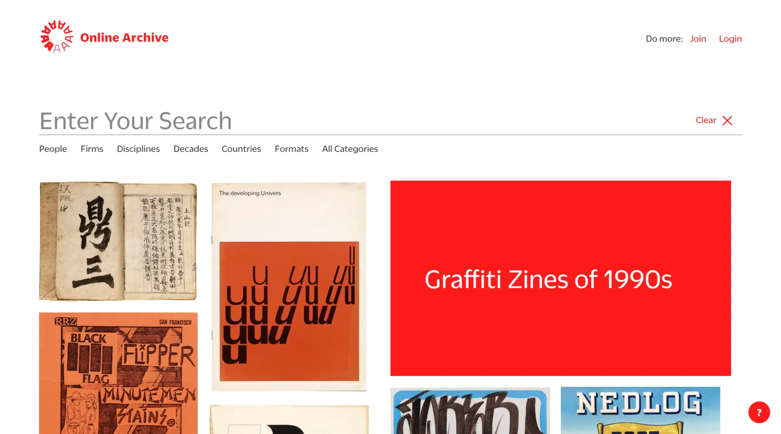 Letterform Archive screenshot