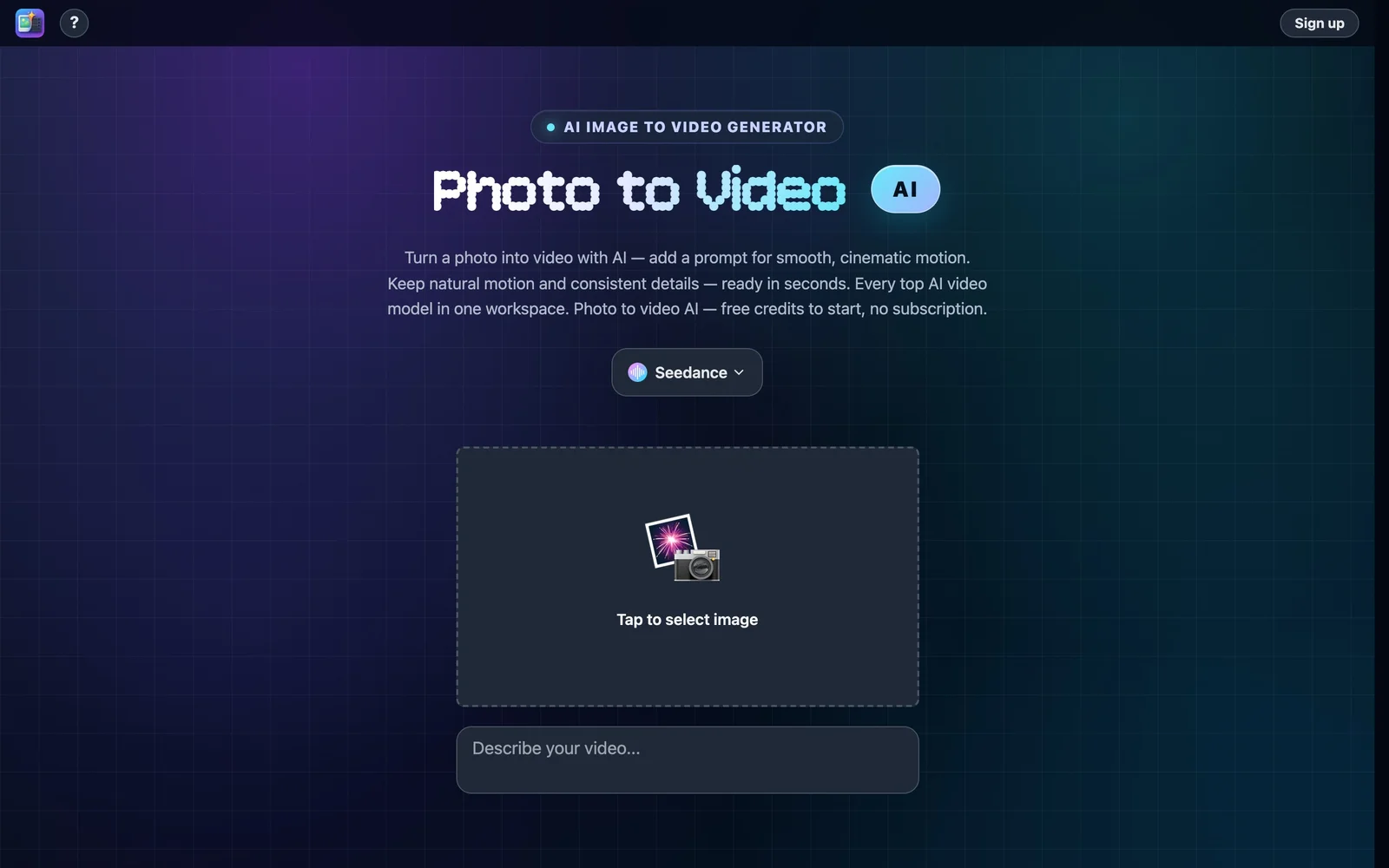 Photo to Video screenshot