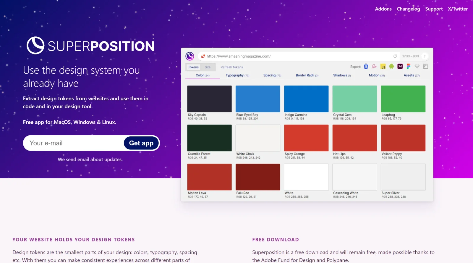 Superposition screenshot