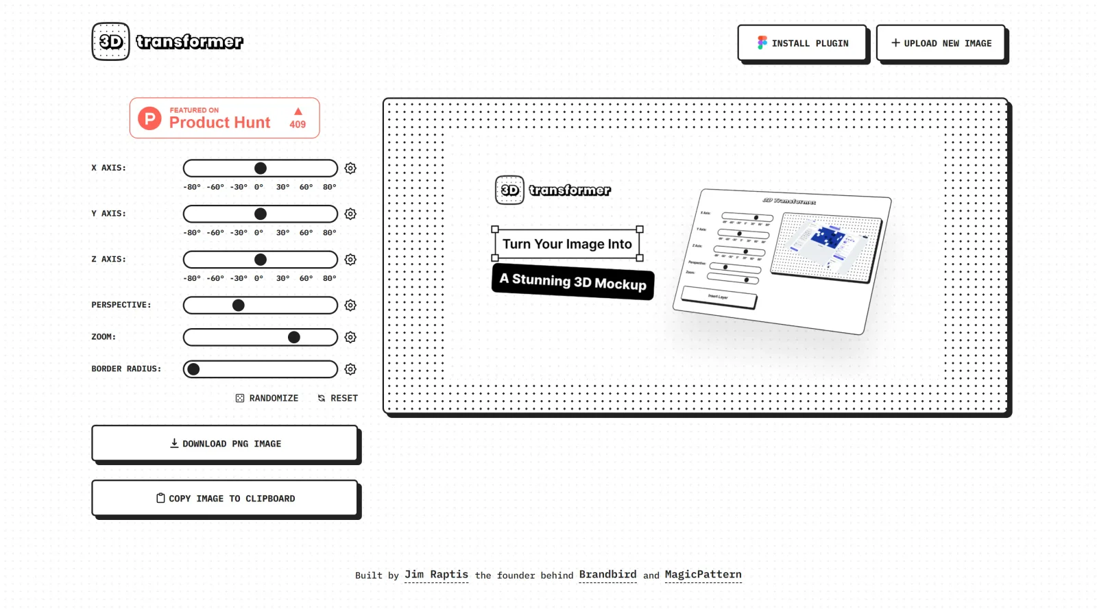 3D Transformer screenshot