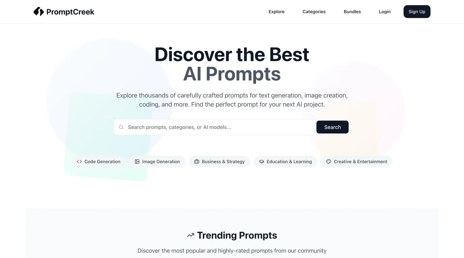 PromptCreek screenshot