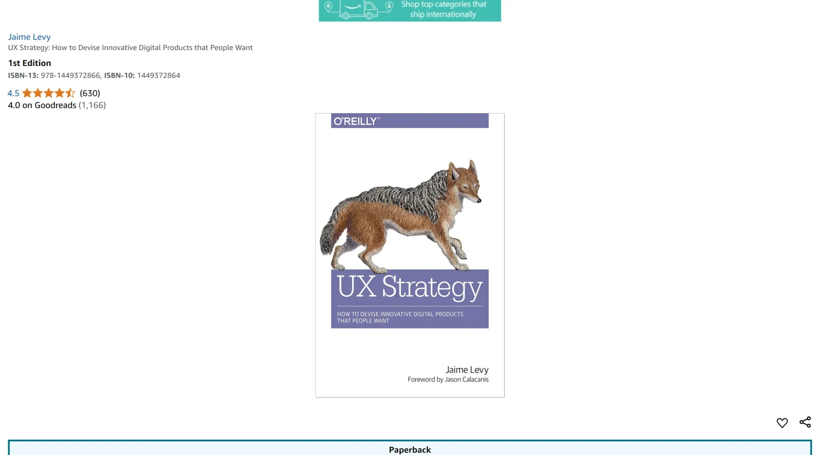 UX Strategy: How to Devise Innovative Digital Products that People Want screenshot