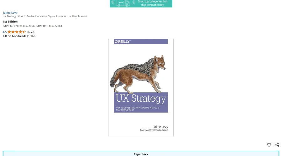 UX Strategy: How to Devise Innovative Digital Products that People Want