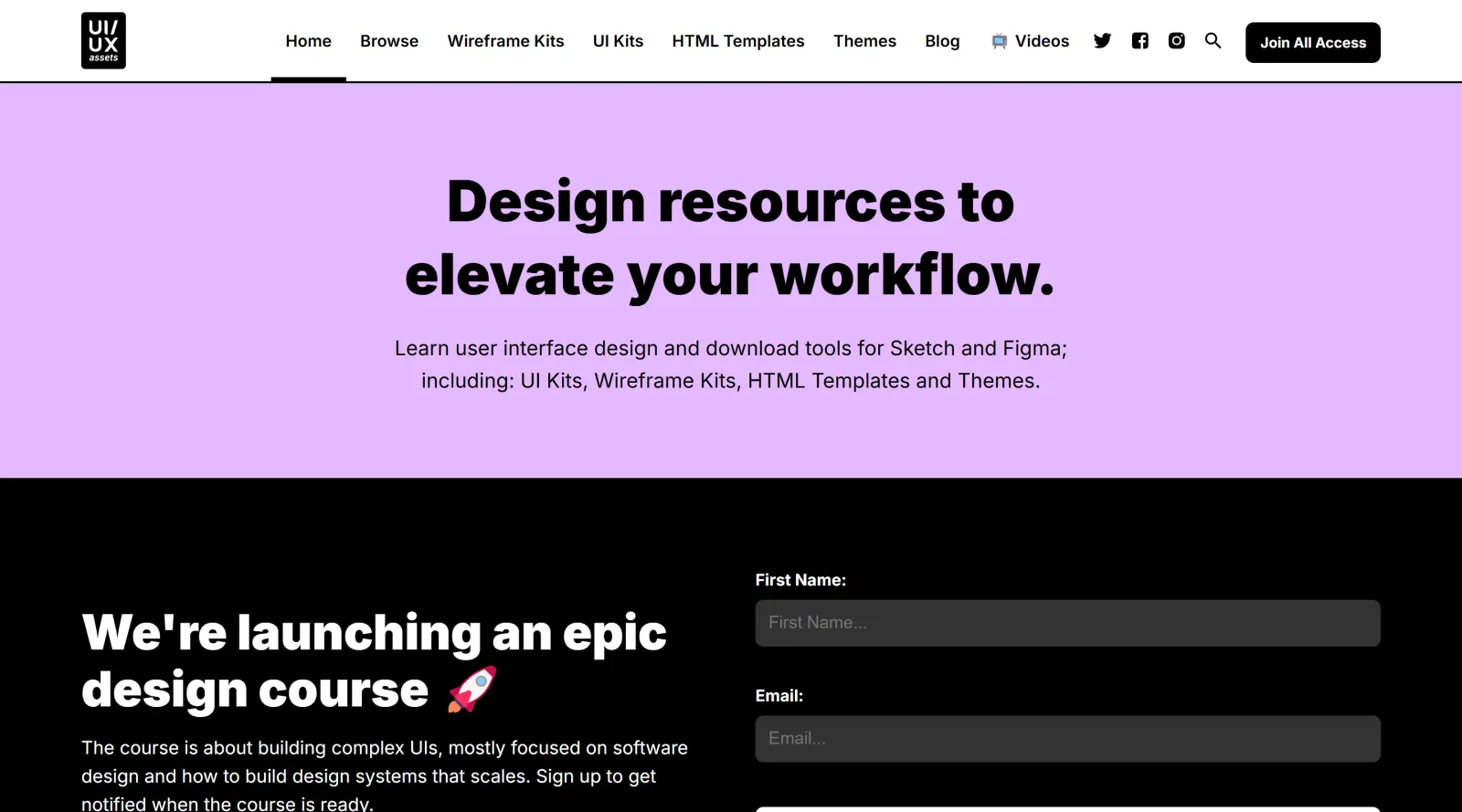 UI/UX Assets screenshot