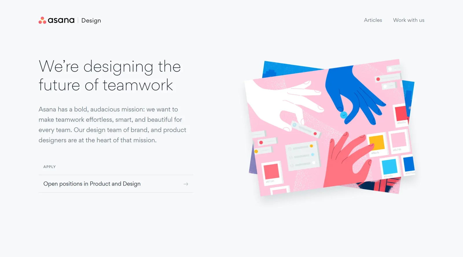 Asana Design screenshot