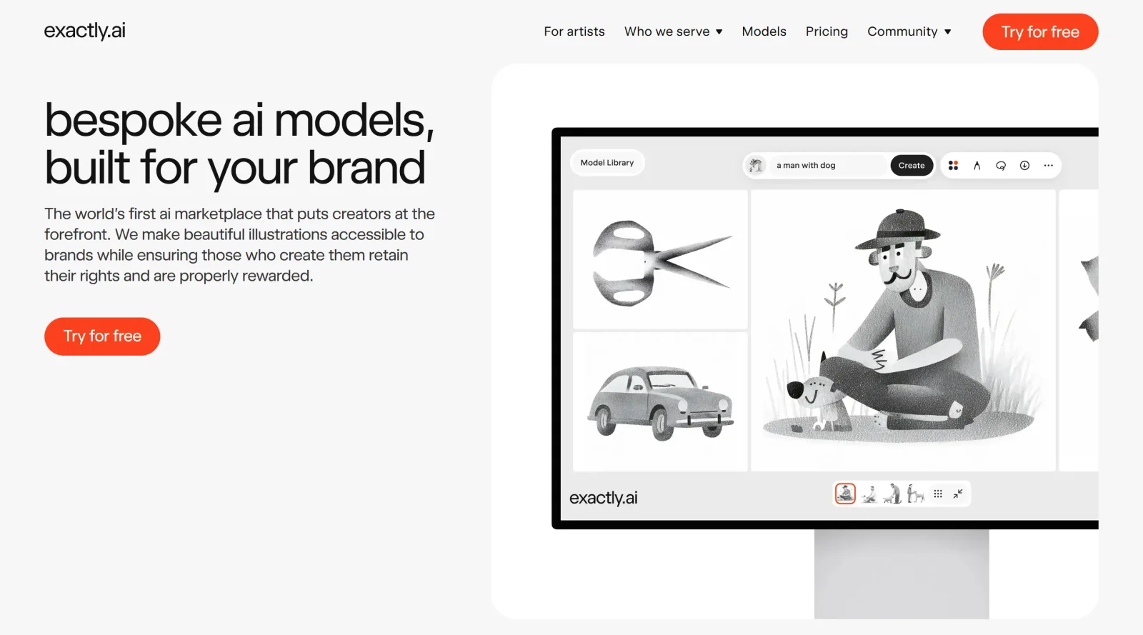 Exactly AI screenshot