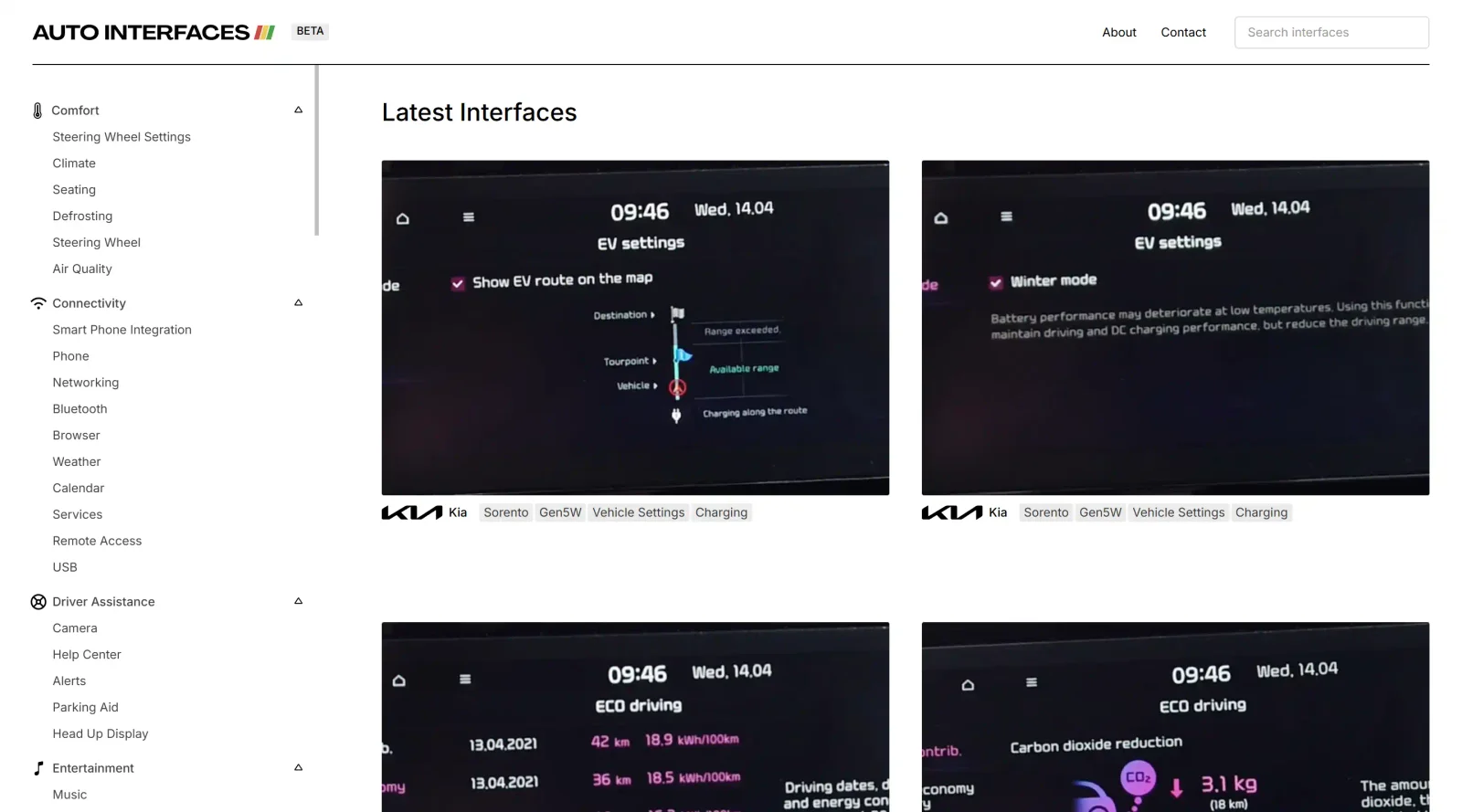 Auto Interfaces screenshot