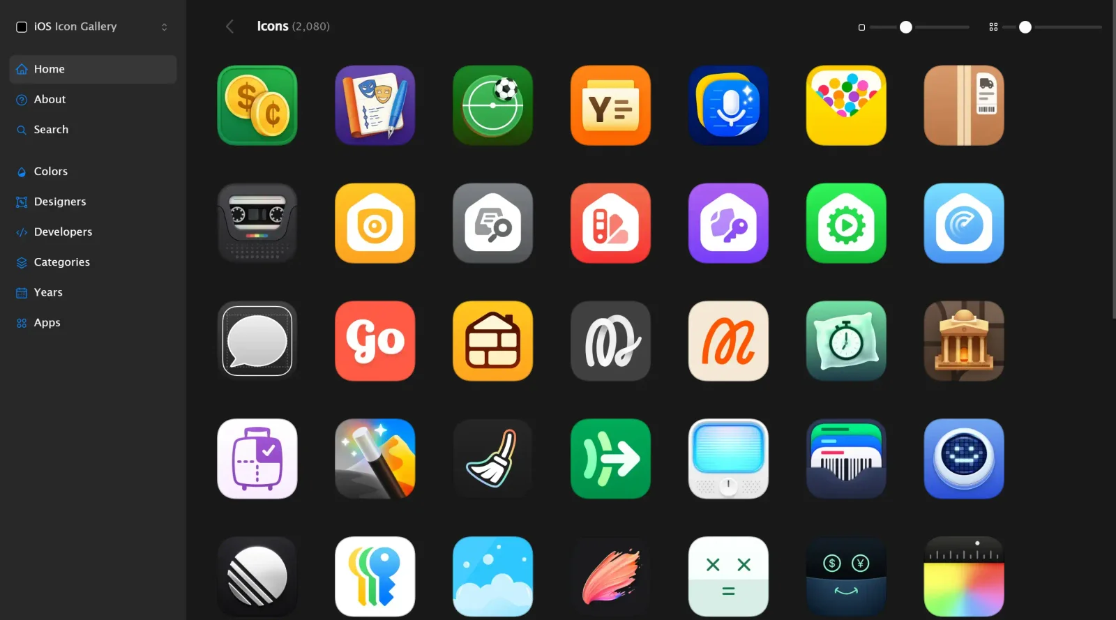 iOS Icon Gallery screenshot
