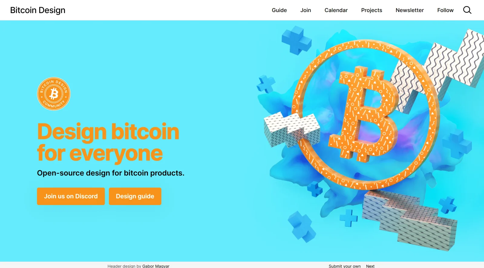 Bitcoin Design screenshot