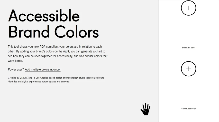 Accessible Brand Colors