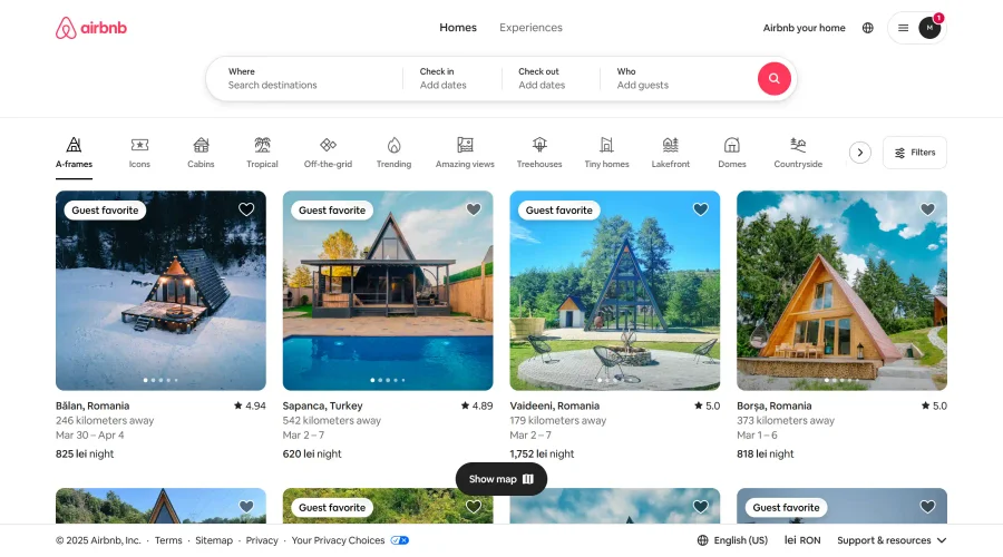 Airbnb Design