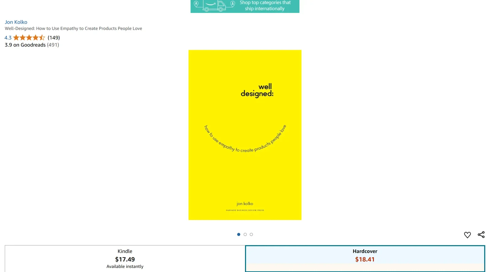 Well-Designed: How to Use Empathy to Create Products People Love screenshot