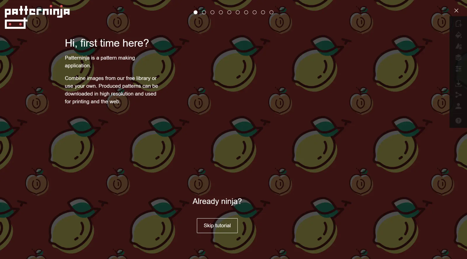 Patterninja screenshot