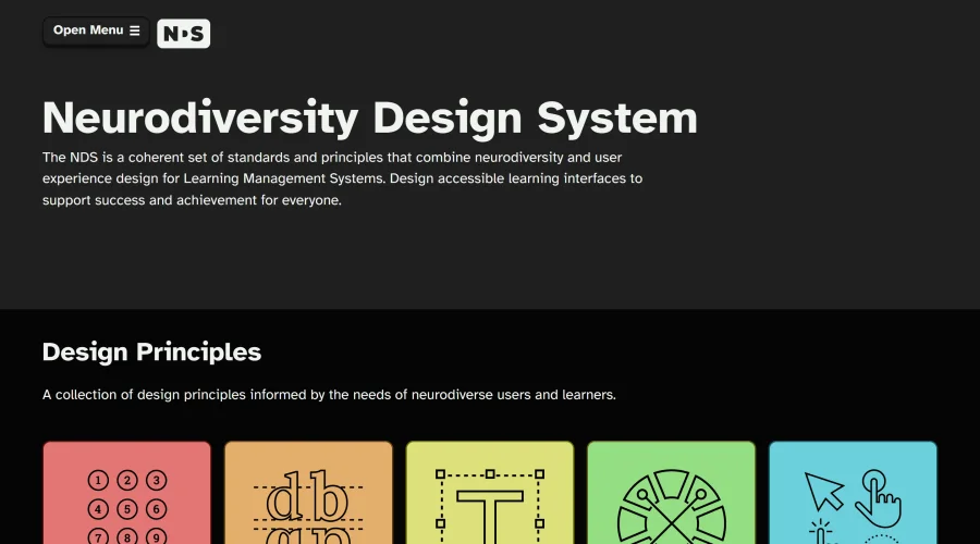 Neurodiversity Design System