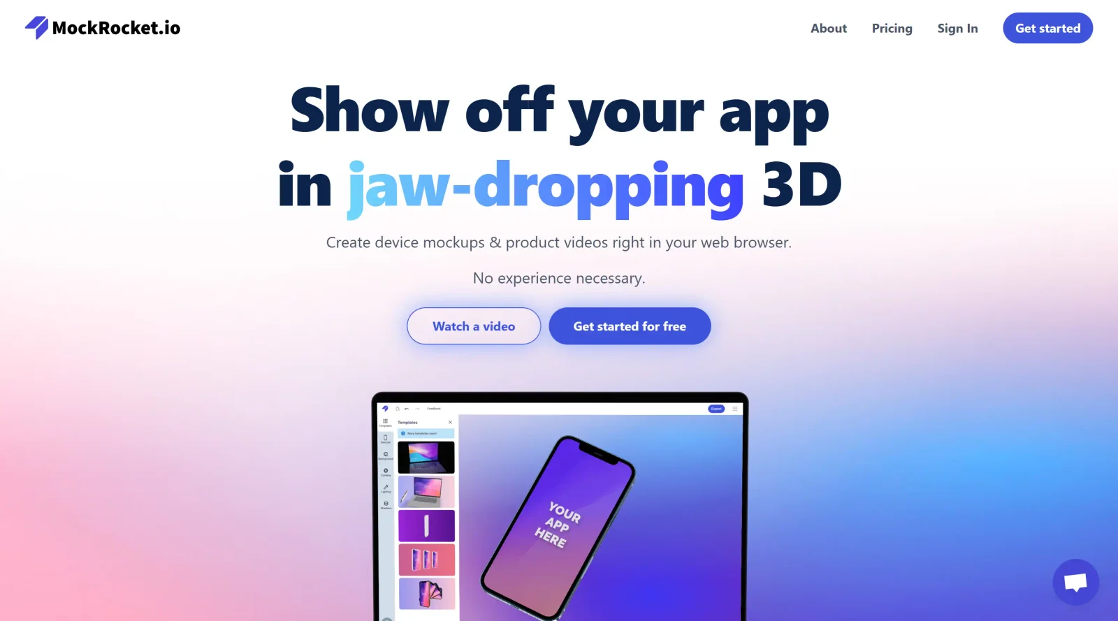 MockRocket screenshot