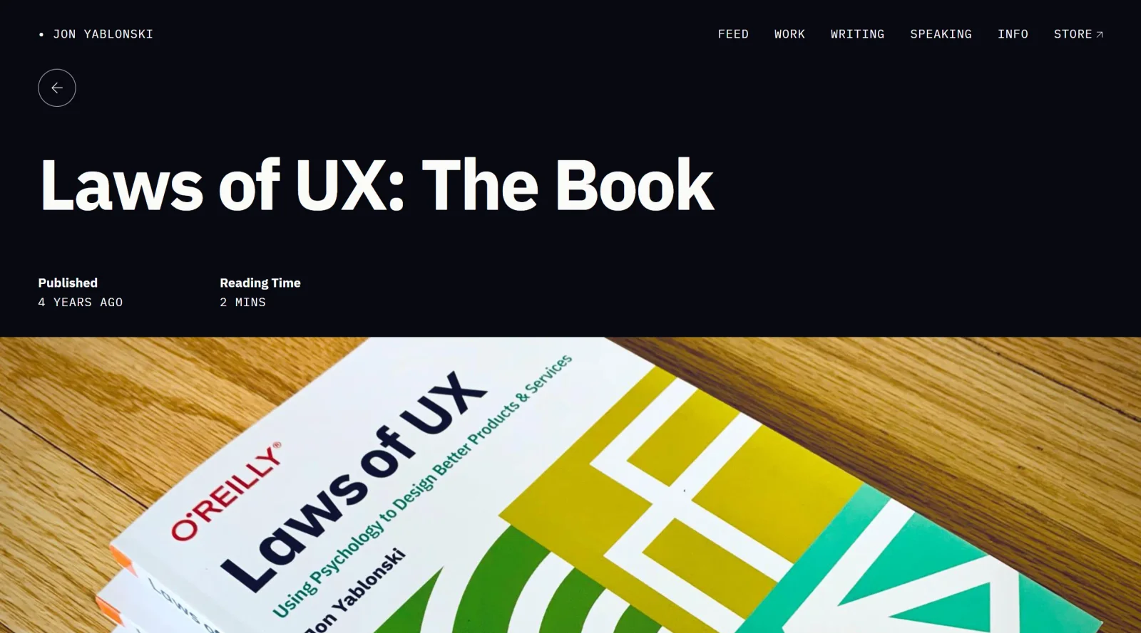 Laws of UX: The Book screenshot