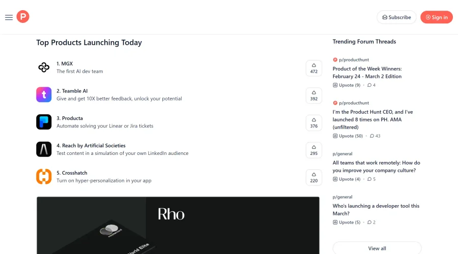 Product Hunt