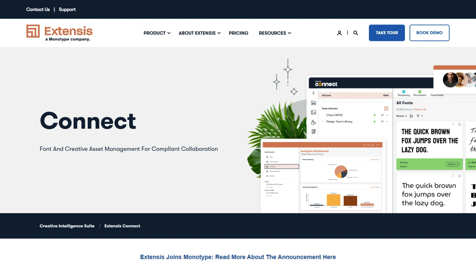 Connect Fonts screenshot