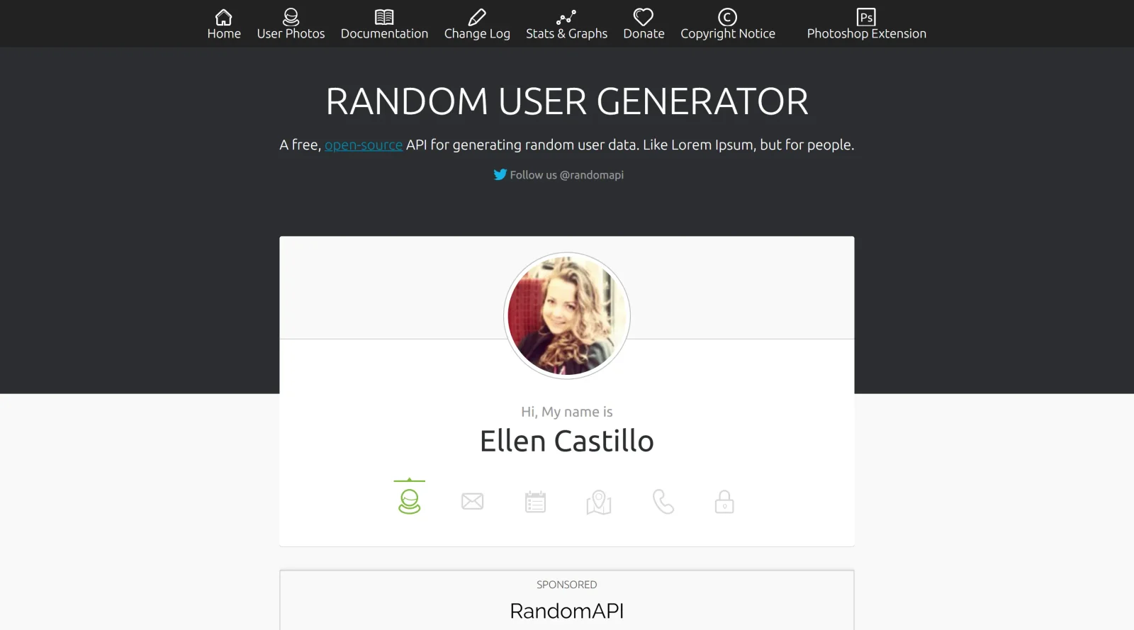 Random User screenshot