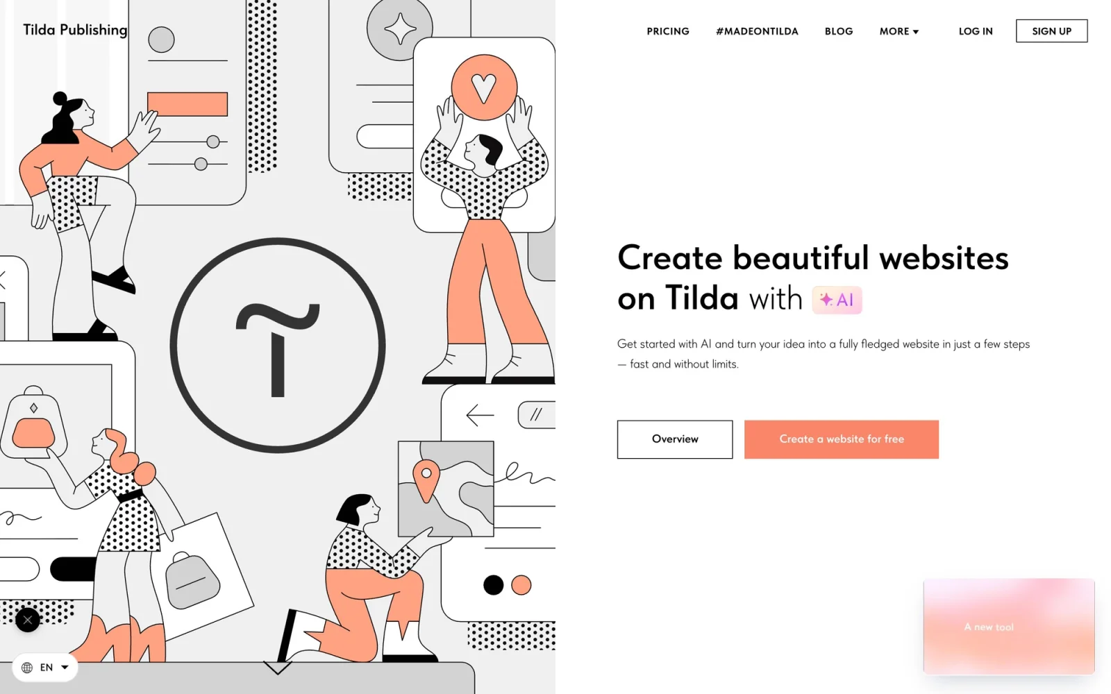 Tilda screenshot