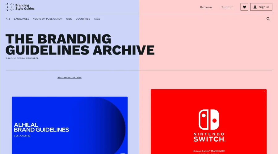 Branding Guidelines Archive