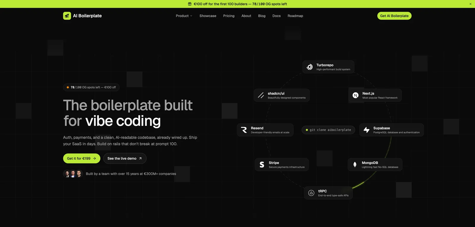 AI Boilerplate screenshot