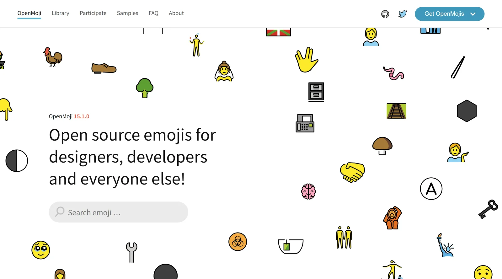 Openmoji screenshot