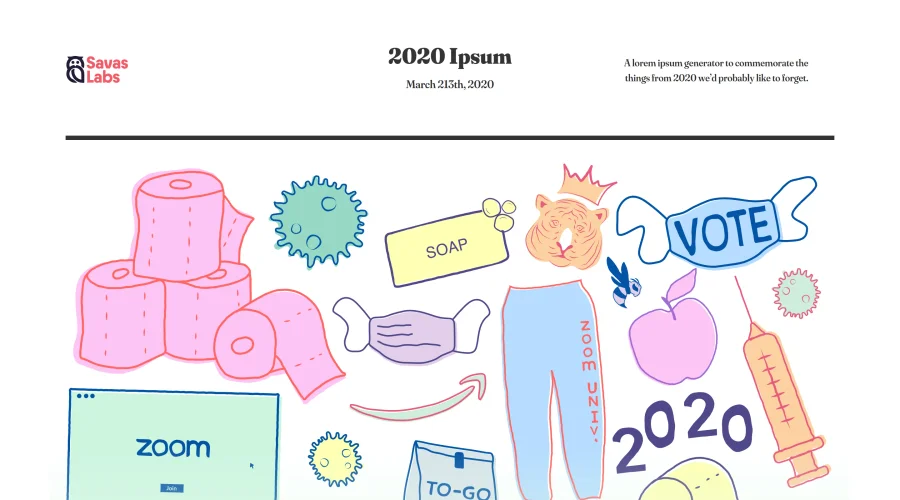 2020 Ipsum