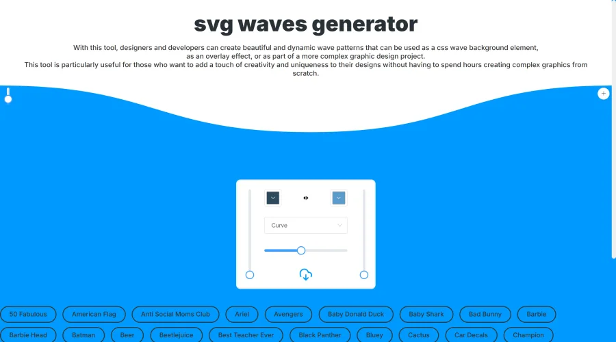 SVG Waves