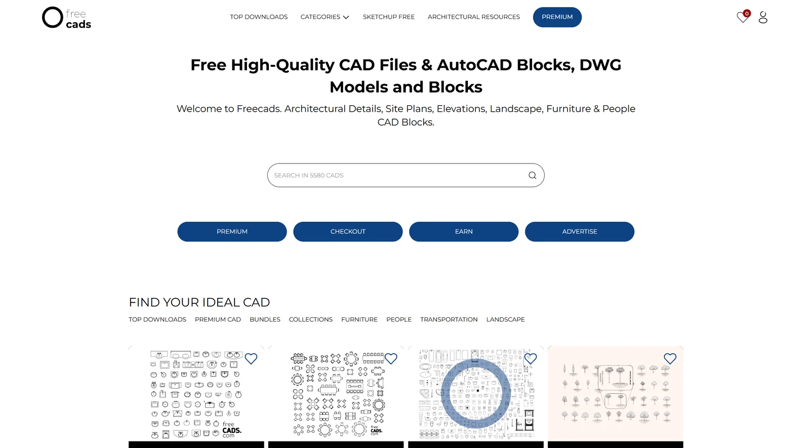 Freecads screenshot