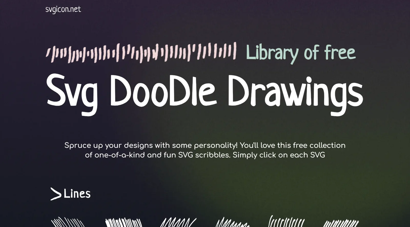 Svg DooDle Drawings screenshot