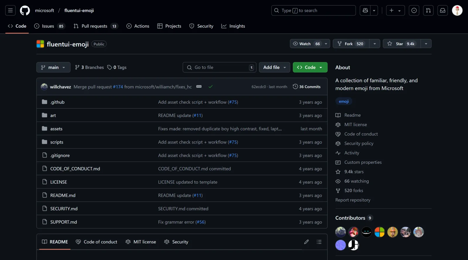 Fluent Emoji screenshot