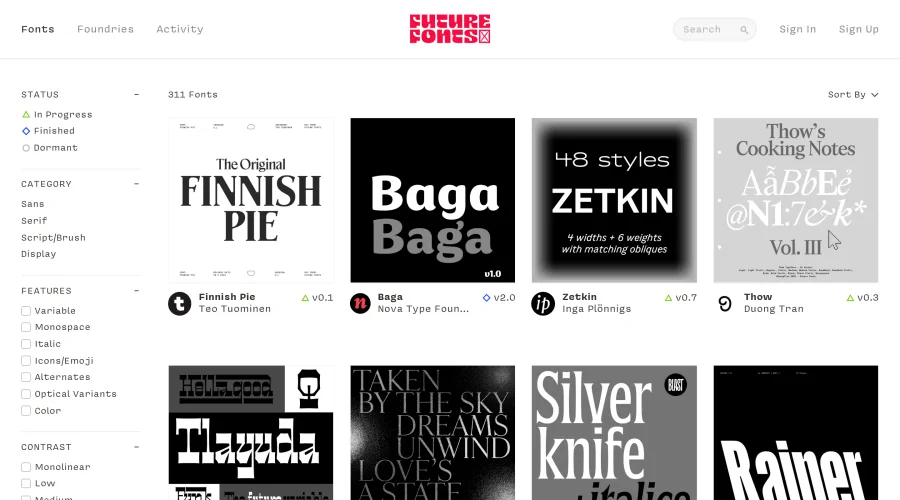 Future Fonts