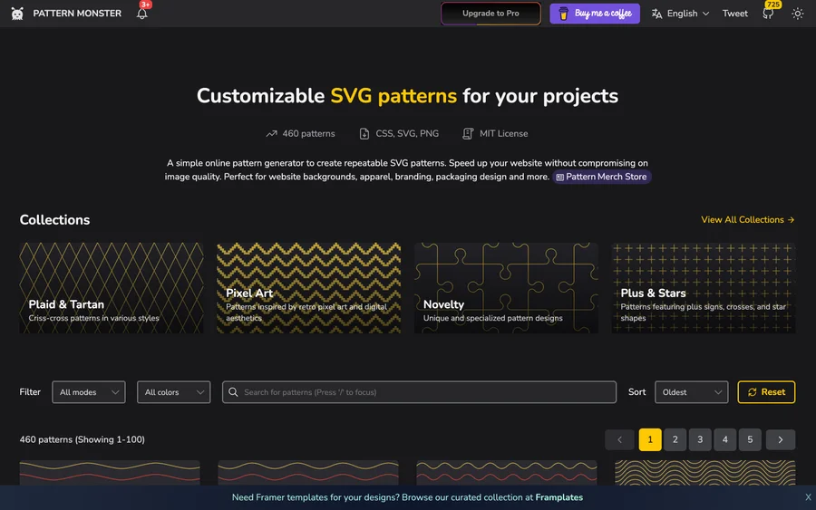 Pattern Monster